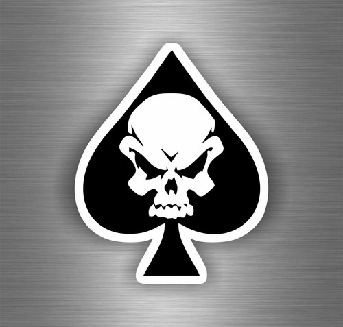 Autocollant sticker biker moto