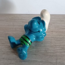 Schtroumpf Schleich 20014 - SIESTE MAILLOT VERT ET NOIR - Portugal 1970