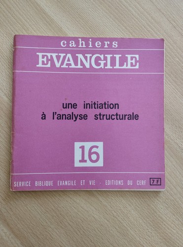 Cahiers evangile une - evangile, 16