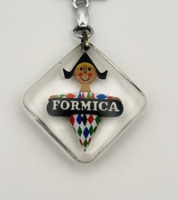 PORTE CLÉ BOURBON - FORMICA - Meuble Vintage / Année 1960/1970 Disign, Arlequin 