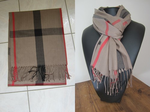 Echarpe tartan chataîgne - chataîgne, 70%