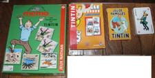 TINTIN JEU ET LE PIEGE TOTEM DHOR DE FAMILLES MEMO MILLE BORNES CARTE