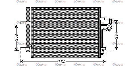 Condenseur climatisation ford - condenseur,