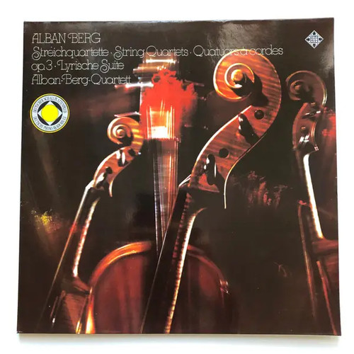 Berg streichquartett opus - 3, /