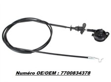 Commande câble ouverture