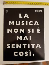 PUBBLICITA ADVERT TORRE STEREO PHILIPS DCC 900 VINTAGE