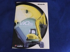 catalogue yanmar ammann mini-pelle vio 70  1999