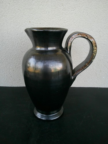 Pichet ceramique noire - en,