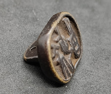 Ancien sceau coin bronze de