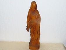 Statue Heiligenfigur En Bois