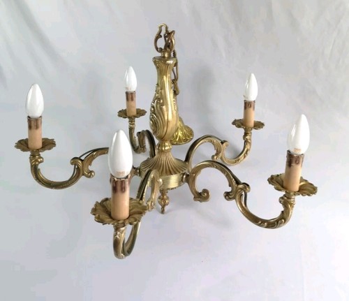 Lustre ancien branches en - lustre, 5