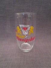 Verre a bière publicitaire ancien "super KOENIGSBEER"