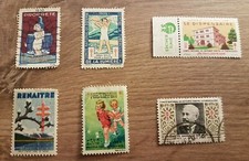 6 Timbres Vignettes Campagne