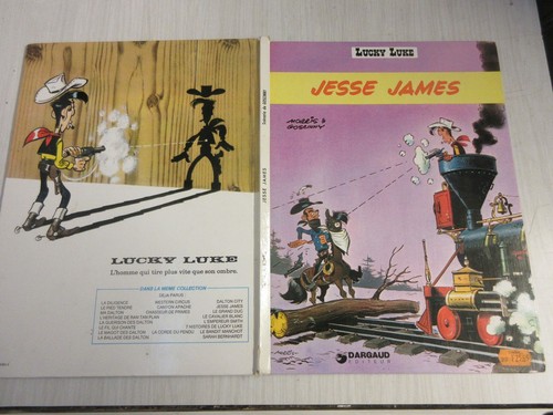 Lucky luke jesse james - james,