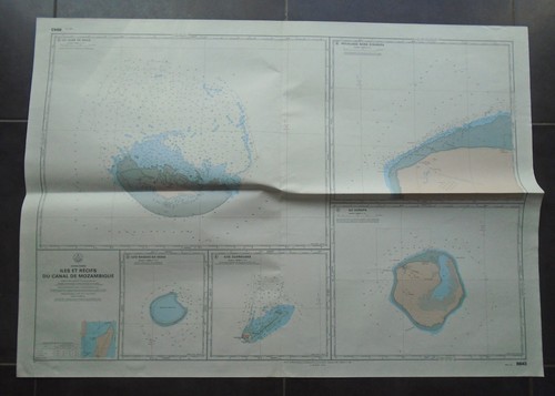 Iles recifs canal - et, du