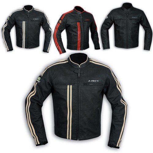 Blouson cuir homme motard - blouson,