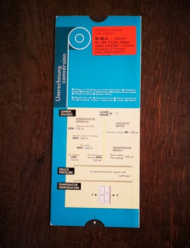 Ancien 1964 règle calculs - À,