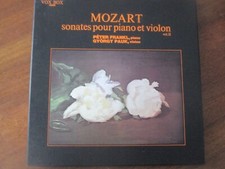 LP 33 T  Coffret 3 Disques Mozart Sonates pour Piano et Violon Volume II