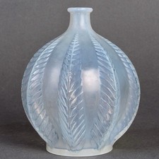 Vase gui verre opalescent - vase,