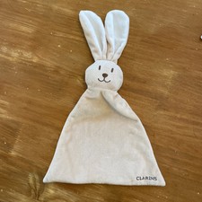 Doudou Lapin Plat Clarins