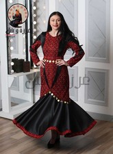 Robe femme brodée style