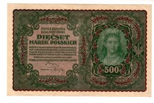 Pologne POLAND Billet 500 MARK