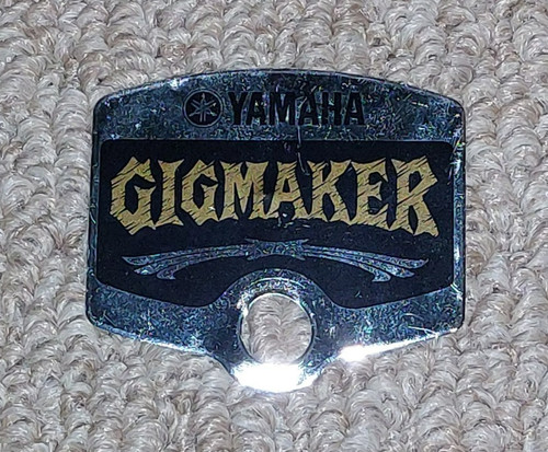 Yamaha gigmaker drum - gigmaker, badge