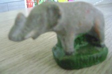 SANTON ÉLÉPHANT ARGILE 5 CM