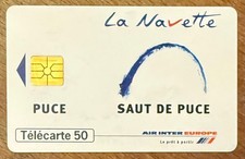AIR INTER LA NAVETTE RÉF PHONECOTE En1499 TELECARTE SCHEDA PHONECARD CARTE AVION