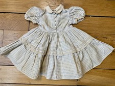 Belle robe ancienne d’origine pour poupée Florence de Raynal.
