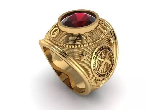 Bague vintage homme - , style