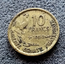 Monnaie France 10 Francs 1958 Guiraud KM#915 [3741]