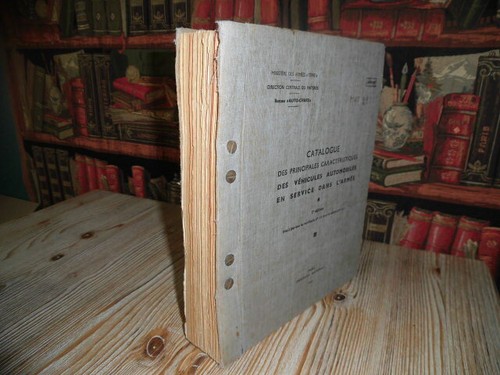 Catalogue des véhicules