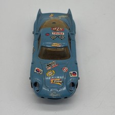 Voiture Circuit Jouef Alpine 3000 Slot Racing Sponsors Vintage Bleue R10