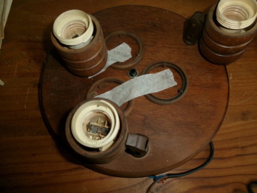 Ancienne suspension bois 3 - suspension,