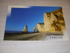 CP CARTE POSTALE SEINE MARITIME ETRETAT FALAISE AVAL AIGUILLE - ECRITE TIMBREE
