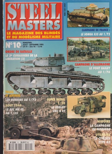 Steel masters somua s35 - n°10,