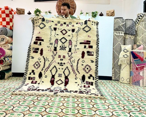 Tapis laine berbère - tapis,