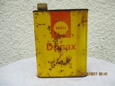 BIDON ANCIEN HUILE SHELL DONAX