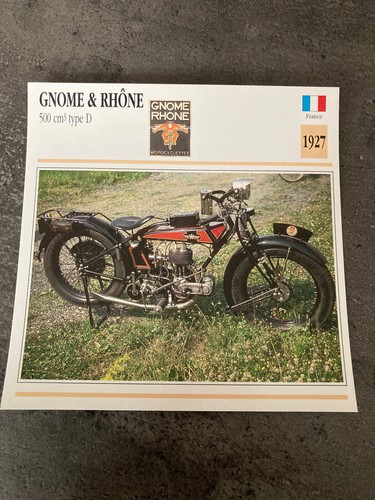 Carte fiche moto collection - fiche,