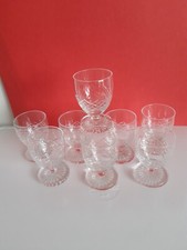 Ensemble De 8 Verres En Cristal Saint Louis  Modele Florian