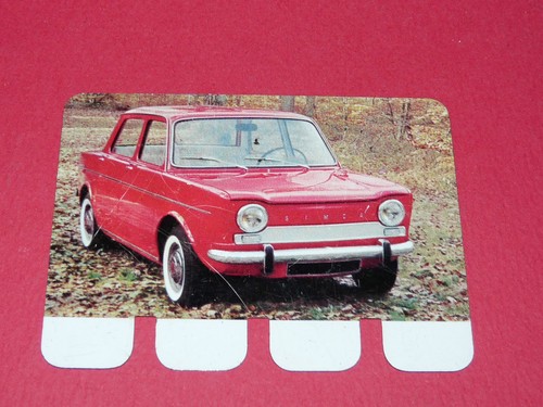 Simca 1000 plaque - n°12,