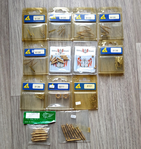 Accastillage laiton lot - accastillage,