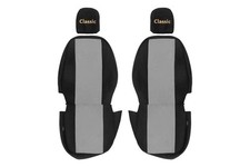 VAN Housses de siege pour JUMPER III FIAT DUCATO III PEUGEOT BOXER III 1+1 GRIS