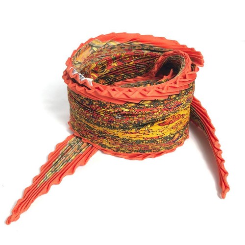 Foulard plissé hermes - plissé,