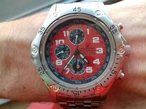 Montre chronographe alarme - montre,