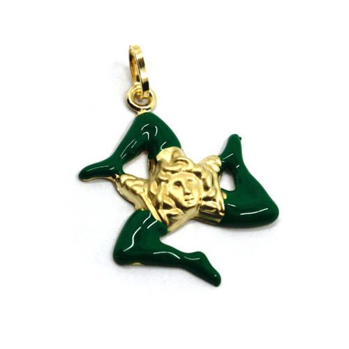 Pendentif jaune 18k - or,