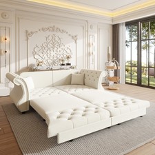 83.8"" Oversized Chesterfield