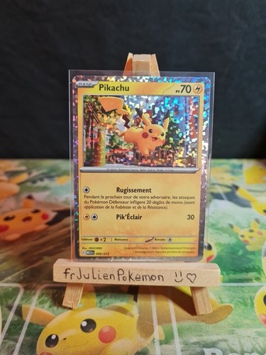 Carte pokémon pikachu holo - pokémon,