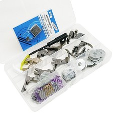 Pied de machine à coudre professionnel avec surjeteuse pour accessoires en